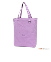 ミッフィー miffy 刺繍トートバッグ (パープル) 推し活 オタ活