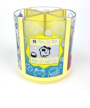 たまごっち 回るフリースタンド イエロー 鉛筆立て ペンスタンド 小物入れ デスク収納