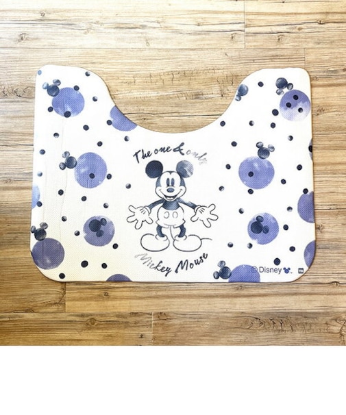 ディズニー ミッキー PVCトイレマット Disney