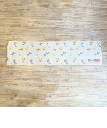 トムとジェリー チーズトリック PVCキッチンマット(H45×W180cm)