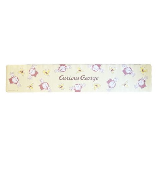 おさるのジョージ チャーミングジョージ PVCキッチンマット(H45×W240cm)