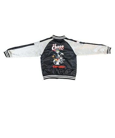 トムとジェリー トムチェイス スカジャン Ｌ ブルゾン