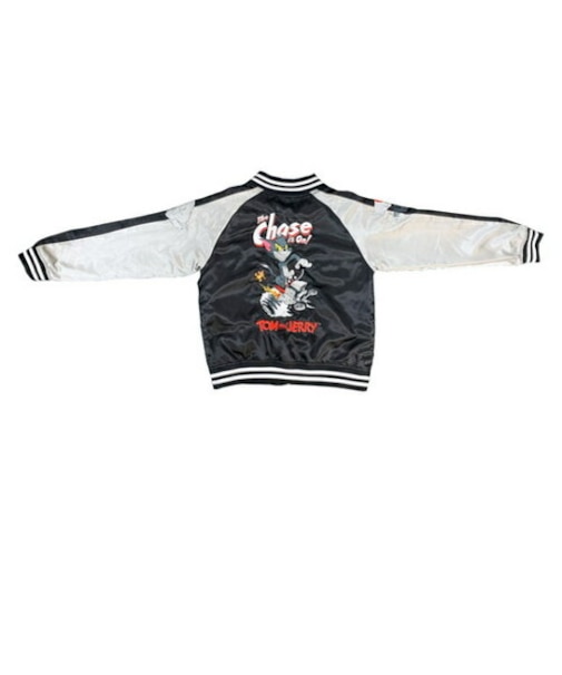 トムとジェリー トムチェイス スカジャン Ｌ ブルゾン