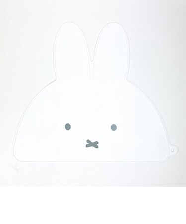 ミッフィー miffy ダイカットシリコーンマット ホワイト キッチン ベビー