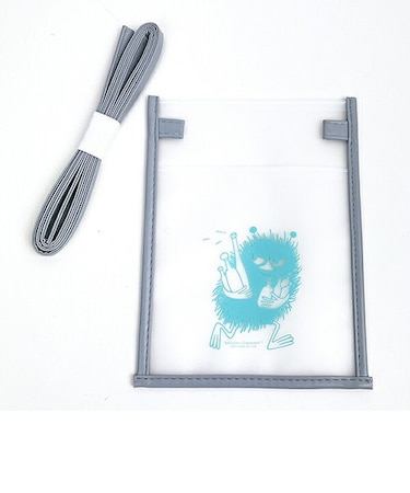 ムーミン スティンキー EVAサコッシュ (グレー) スマホショルダー アウトドア バッグ