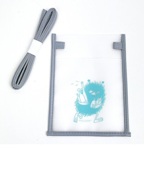 ムーミン スティンキー EVAサコッシュ (グレー) スマホショルダー アウトドア バッグ