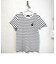 ムーミン スナフキン 刺繍ボーダーTシャツ ホワイト/ネイビー ケサカックシリーズ