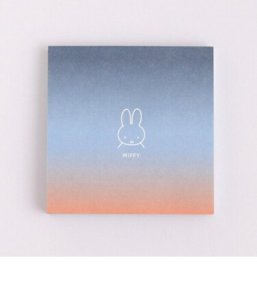 ミッフィー ツインメモパッド(miffy) 文具 日本製 ネイビー/オレンジ