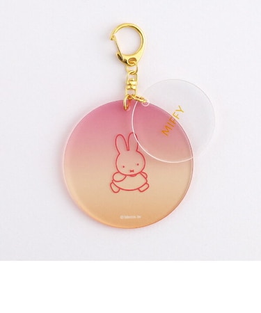 ミッフィー 2連キーホルダー(miffy/walk) レッド/オレンジ