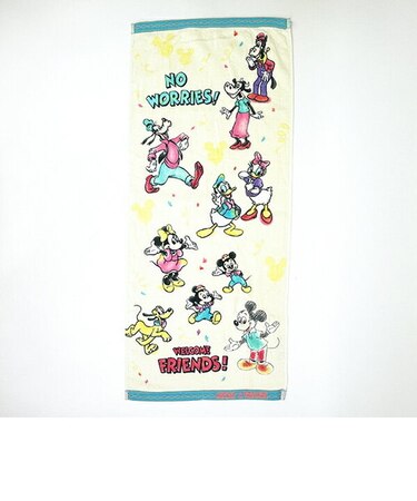 ディズニー ミッキーマウス ウォーターフレンズ フェイスタオル 洗面所 スポーツ
