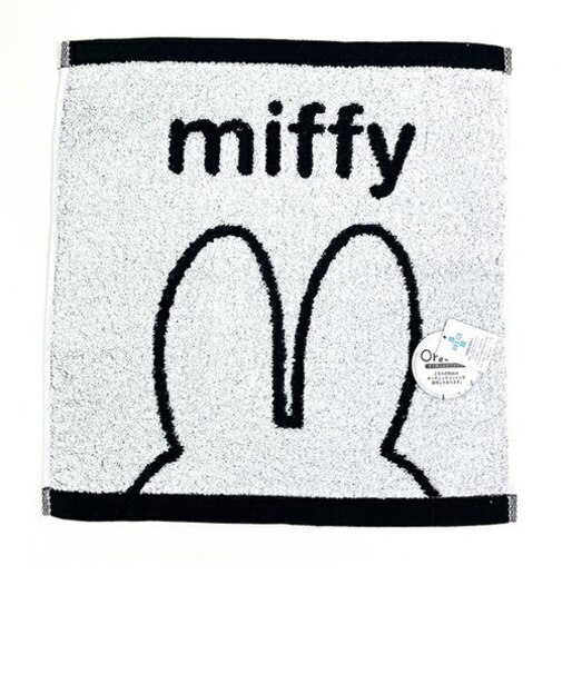 ミッフィー miffy イヤーミッフィー ウォッシュタオル ハンドタオル ホワイト