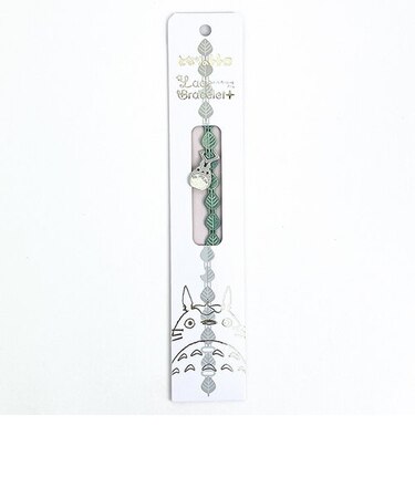 スタジオジブリ となりのトトロ/大トトロ レースブレスレット+(プラス） グリーン アクセサリー