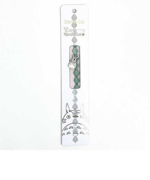 スタジオジブリ となりのトトロ/大トトロ レースブレスレット+(プラス） グリーン アクセサリー