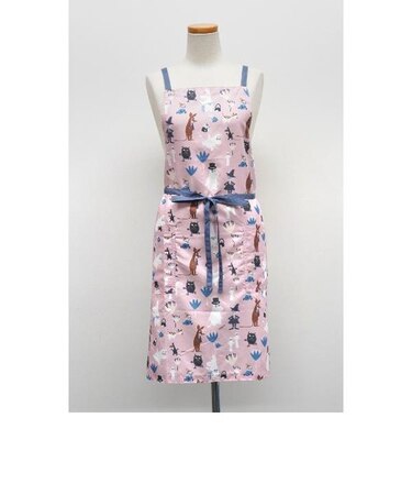 ムーミン ムーミンバレー ショートエプロン (ピンク) 【80センチ丈】 MOOMIN