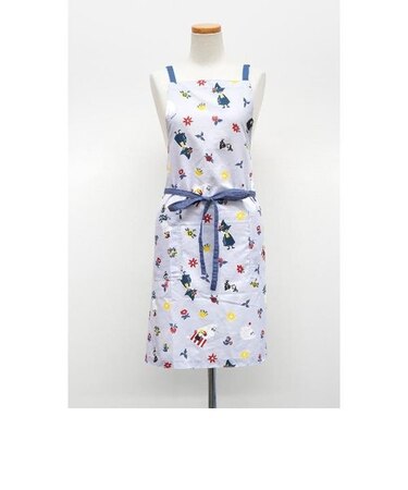 ムーミン ブルームムーミン ショートエプロン (グレー) 【80センチ丈】 MOOMIN