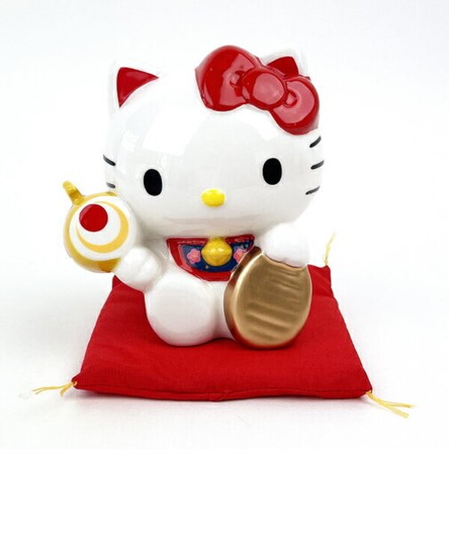 サンリオ ハローキティ 福招き 貯金箱 インテリア