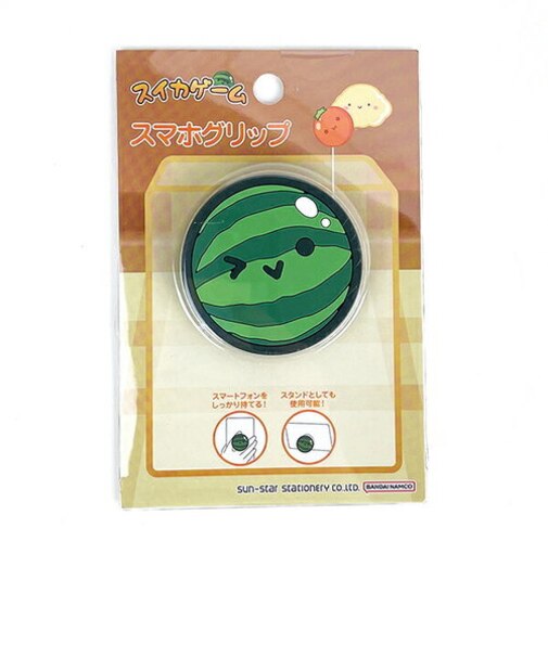 スイカゲーム スマホグリップ(スイカ) 文具 スマホ関連