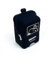 スヌーピー エアピタポーチ(ブラック) ポーチ 文具 SNOOPY