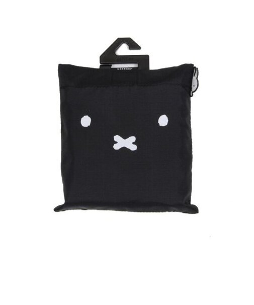 ミッフィー miffy 保温保冷バッグM　フェイスブラック バッグ ブラック Mサイズ