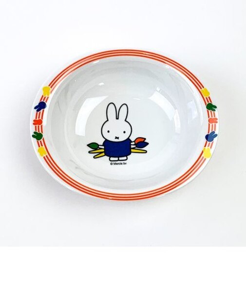 ミッフィー  びじゅつかん シリーズ ミッフィーとびじゅつかん 深皿 ボウル ランチ ベビー