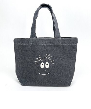 バーバパパ モジャフェイス ミニトートバッグ (ブラック)