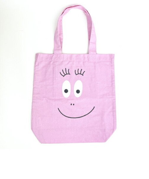 バーバパパ パパフェイス A4トートバッグ (ピンク)