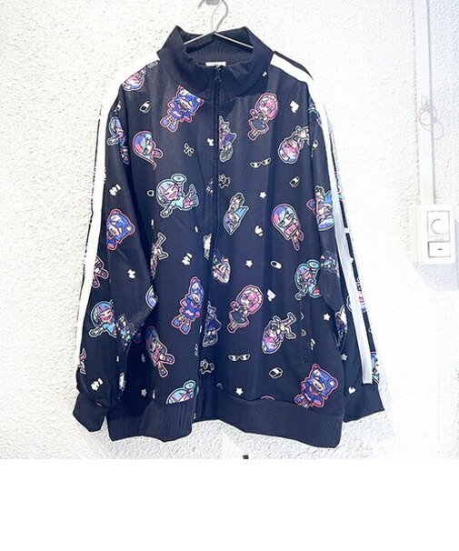 寺田テラ てきとう女子。 トラックジャケット (ブラック) Terada Tera's World