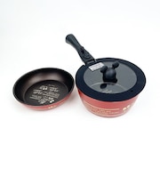 ディズニー ミッキーマウス 取っ手が外れる鍋&フライパン2点セット(+取っ手&ガラスブタ) キッチン IH・ガス火対応