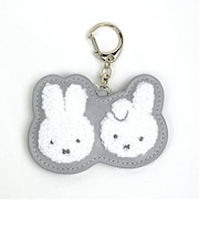 ミッフィー miffy ミッフィー＆ダーン キーホルダー フェイスサガラシリーズ