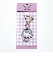 サンリオ ハローキティ―×DOLLY MIX ディアダニエル メタルキーホルダー (ブルー) Sanrio