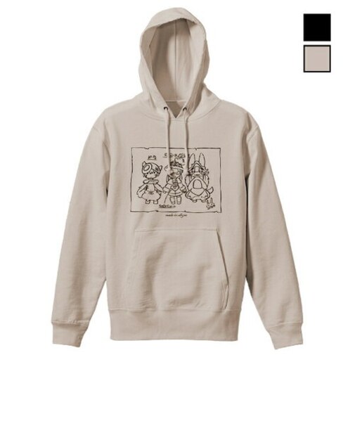 メイドインアビス 烈日の黄金郷 リコさん隊 プルオーバーパーカー(Mサイズ) サンドベージュ