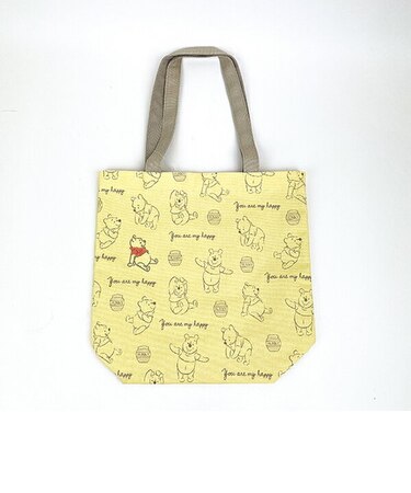 ディズニー でんぐり プーさん トートバッグ (イエロー) Disney