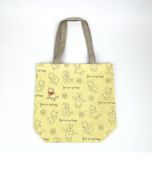 ディズニー でんぐり プーさん トートバッグ (イエロー) Disney