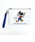 ディズニー ミッキー フラットポーチ (ホワイト) 小物入れ コスメポーチ Disney