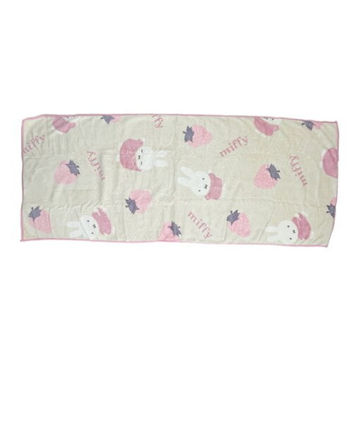 ミッフィー miffy クイックドライ フェイスタオル 西川