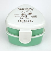 スヌーピー おにぎりランチボックス＆ケース ランチ ホワイト SNOOPY
