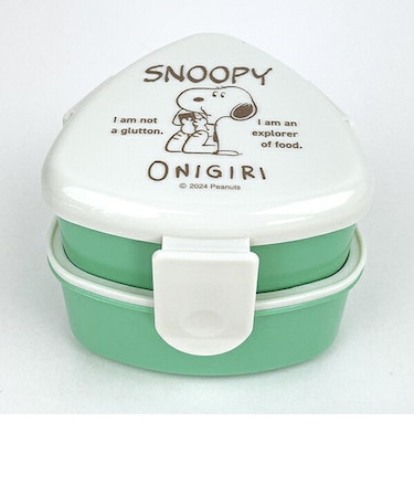 スヌーピー おにぎりランチボックス＆ケース ランチ ホワイト SNOOPY