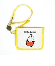 ミッフィー miffy パスケース (ダンス) 定期入れ ICカードケース