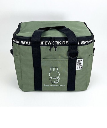 ミッフィー miffy DIY保冷ショルダーバッグ (カーキ) ランチ用品