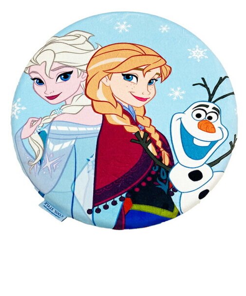 ディズニー アナと雪の女王 冷感シートクッション インテリア クール サマー ブルー