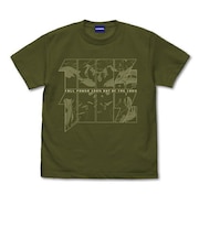 幽☆遊☆白書 フルパワー100％中の100％！！！ Tシャツ (モスグリーン) 【Mサイズ】