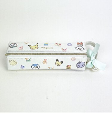 ポケモン ポケピース 開くトレーポーチ ペンケース ホワイト 文具