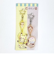 ポケットモンスター ピカチュウ＆ピチュー フロストアクリルキーホルダーセット ストラップ ポケピース ポケモン
