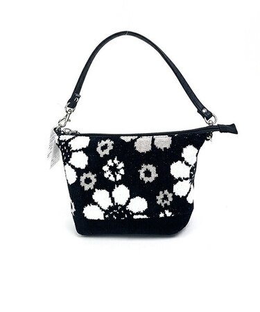 内藤ルネ コスメポーチ ブラック 小物入れ 化粧品入れ