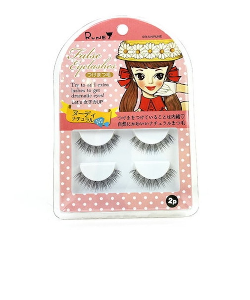 内藤ルネ つけまつ毛ヌーディナチュラルN2 つけま メイク 化粧 コスプレ