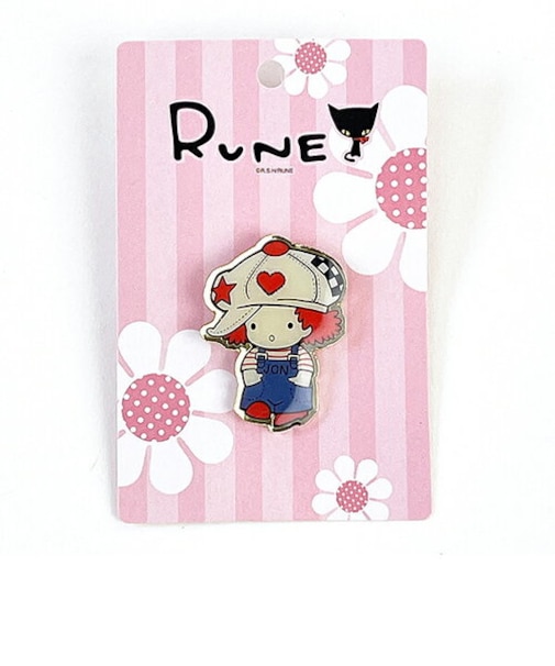 内藤ルネ ピンズ ジョン バッジ アクセサリー