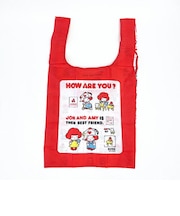 内藤ルネ エコバッグ  L JONANDAMY 折りたたみバッグ 買い物袋 マルシェバッグ