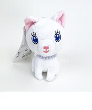 内藤ルネ マスコット ルネネコ ボールチェーン ホワイト 人形