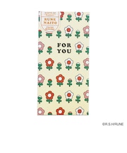 内藤ルネ ぽち袋 大 プリティフラワーズ 文具 封筒