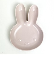 ミッフィー miffy くすみカラー ダイカットプレート S （マットピンク） 皿 キッチン